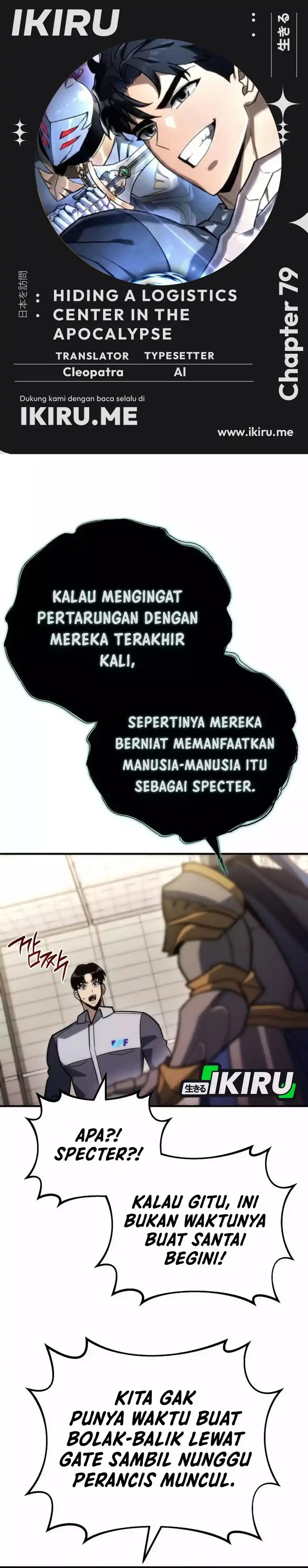 Baca Hiding a Logistics Center in the Apocalypse - Chapter 79 halaman 1