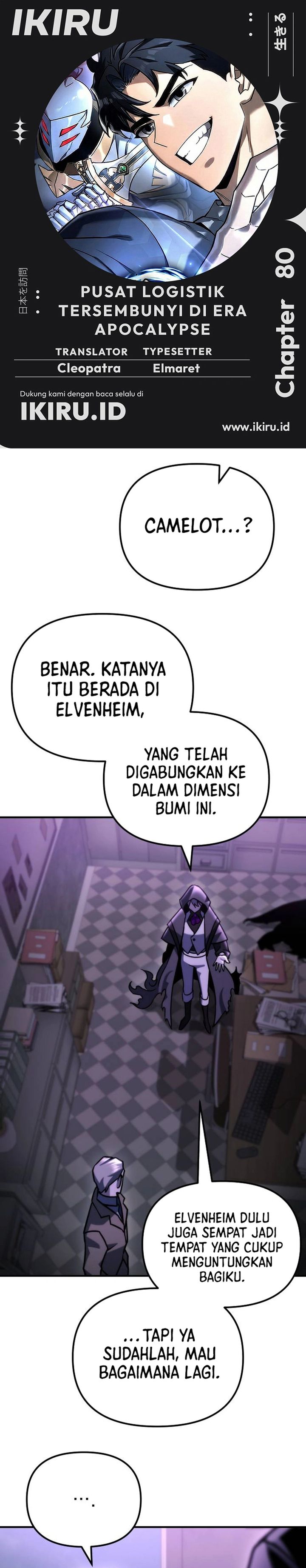 Baca Hiding a Logistics Center in the Apocalypse - Chapter 80 halaman 1