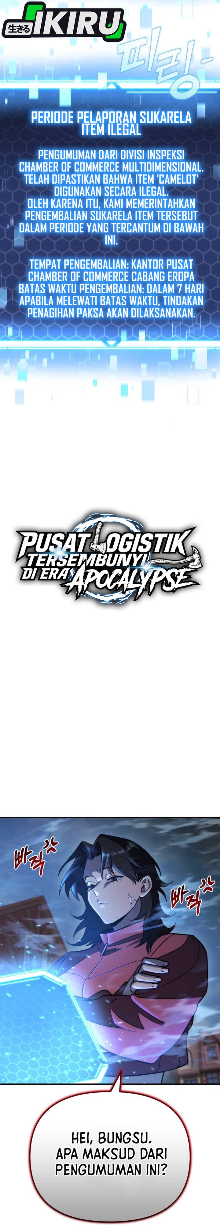 Baca Hiding a Logistics Center in the Apocalypse - Chapter 80 halaman 10