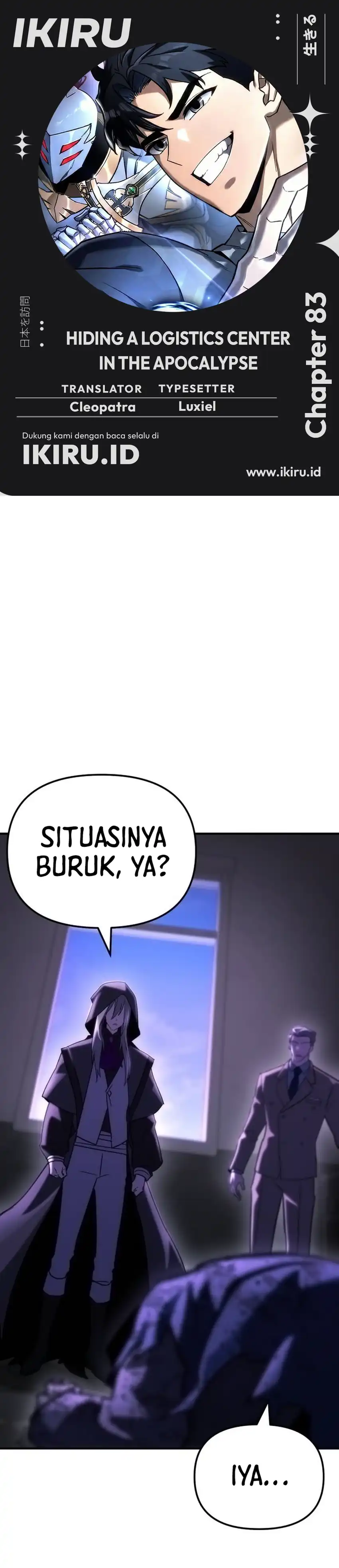 Baca Hiding a Logistics Center in the Apocalypse - Chapter 83 halaman 1