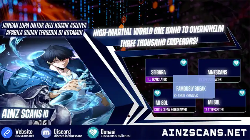 Baca High-Martial World: One Hand to Overwhelm Three Thousand Emperors! - Chapter 10 halaman 1