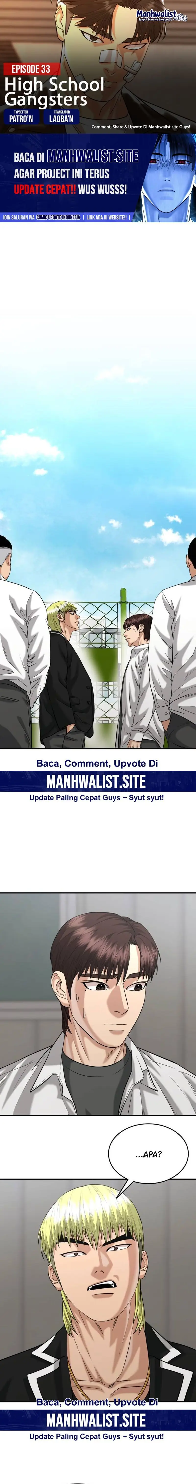 Baca Komik High School Gangsters Chapter 33 halaman 1