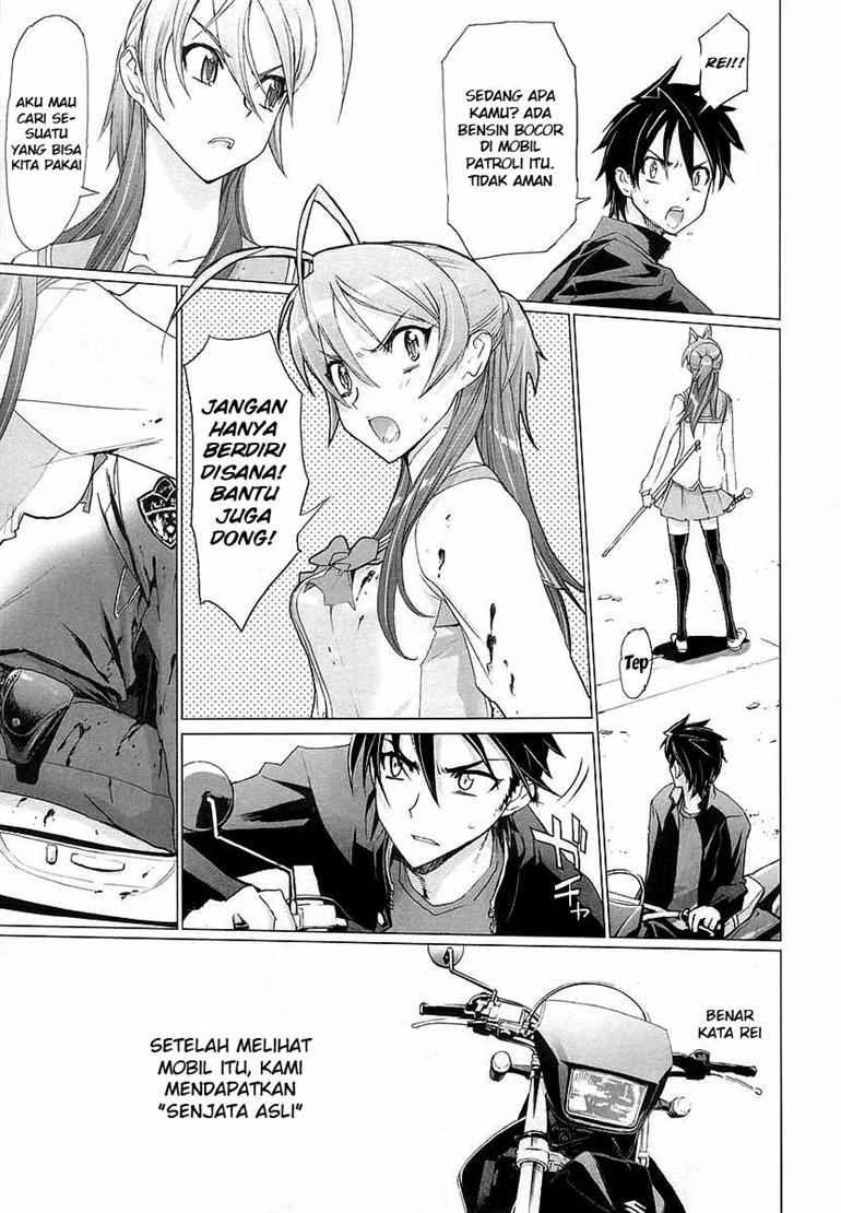 Baca Highschool of the Dead - Chapter 04 halaman 18