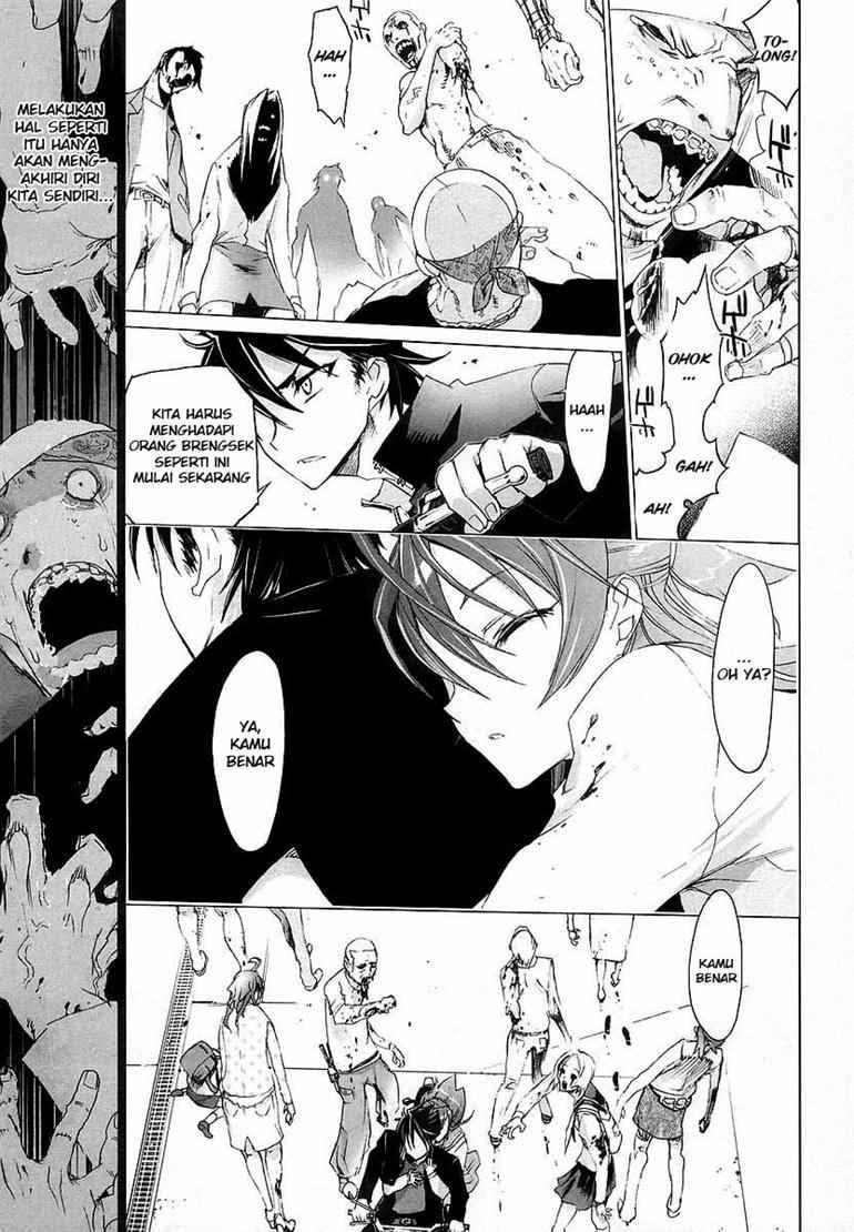 Baca Highschool of the Dead - Chapter 04 halaman 38
