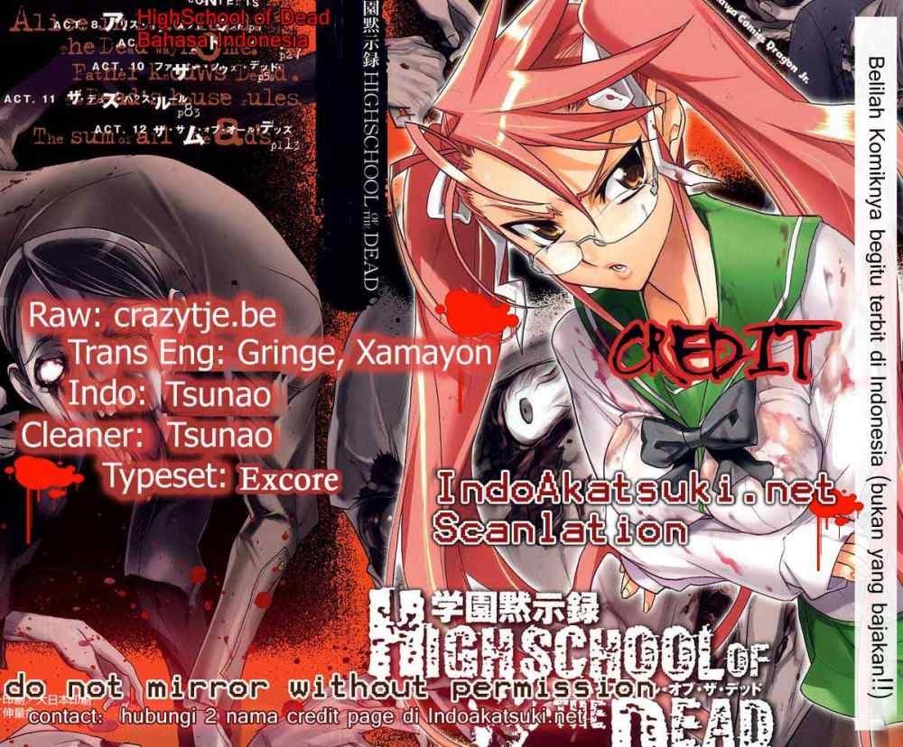 Baca Highschool of the Dead - Chapter 08 halaman 2