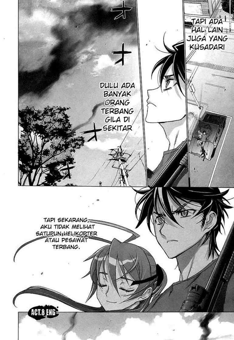 Baca Highschool of the Dead - Chapter 08 halaman 30