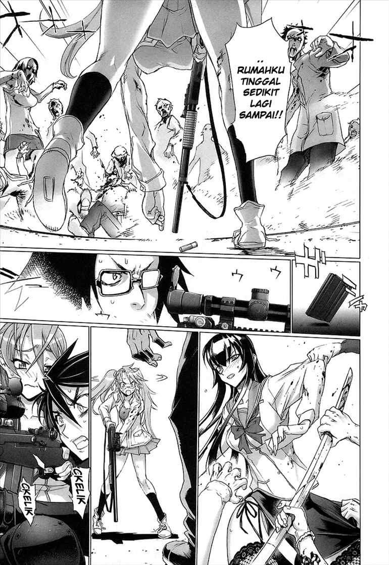 Baca Highschool of the Dead - Chapter 09 halaman 22