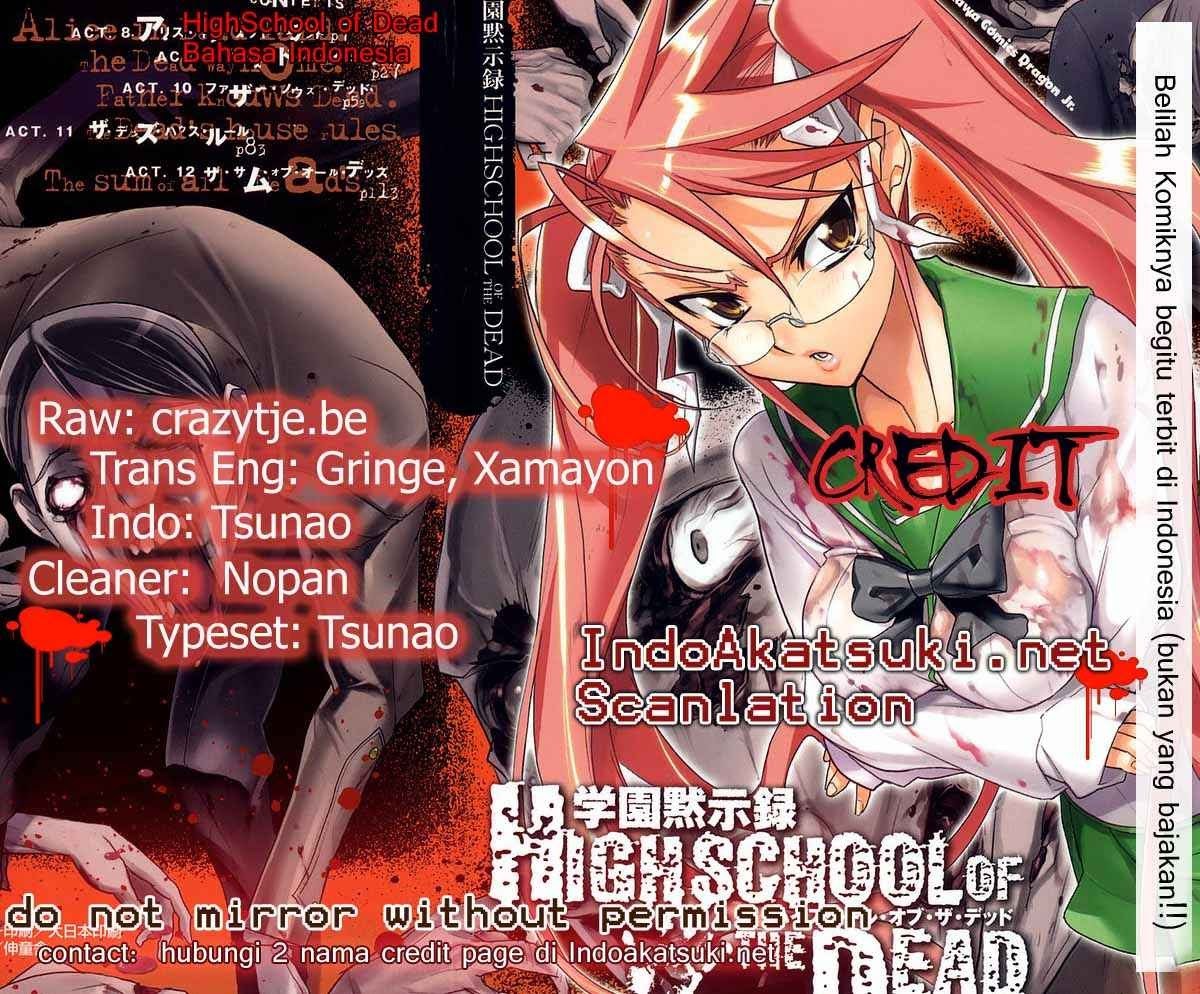 Baca Highschool of the Dead - Chapter 10 halaman 24