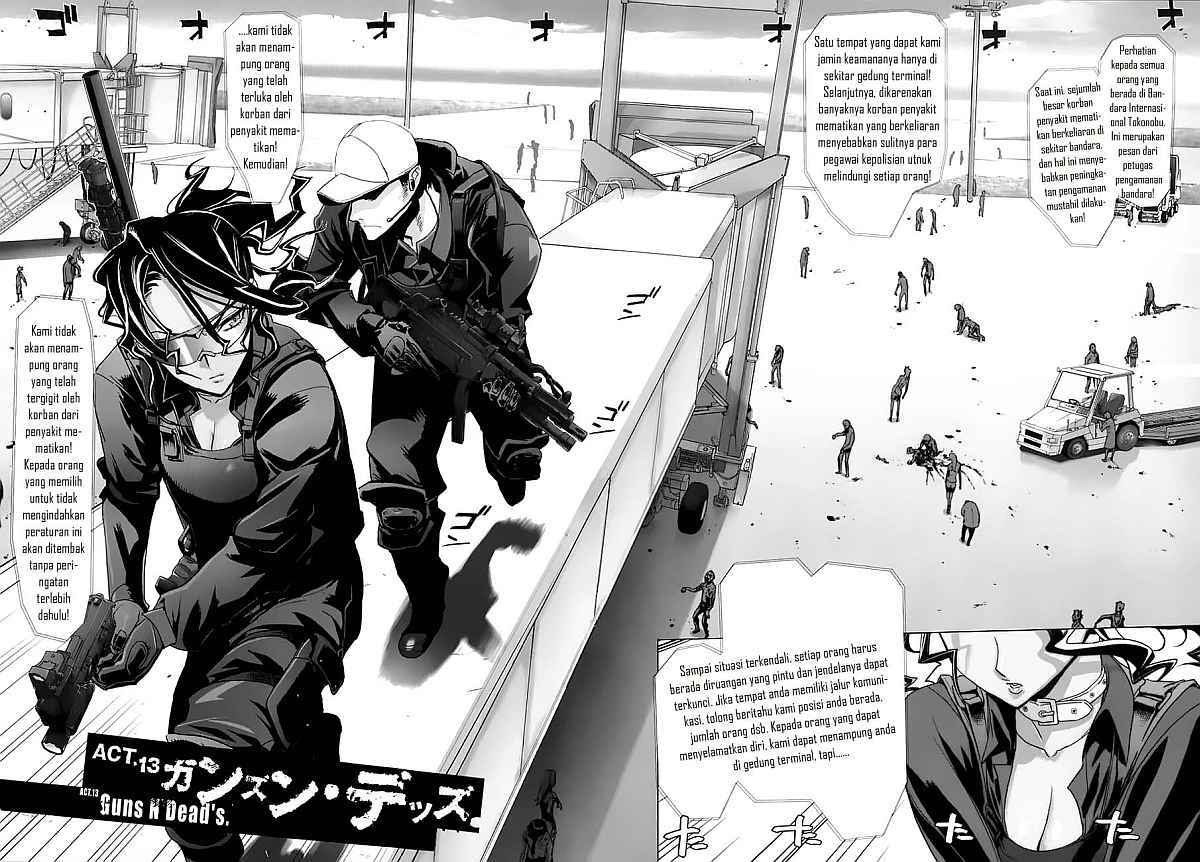 Baca Highschool of the Dead - Chapter 13 halaman 11