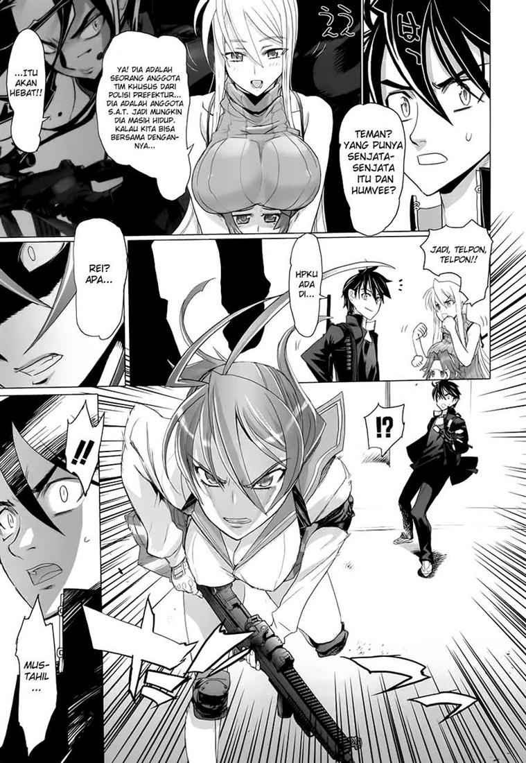 Baca Highschool of the Dead - Chapter 14 halaman 17