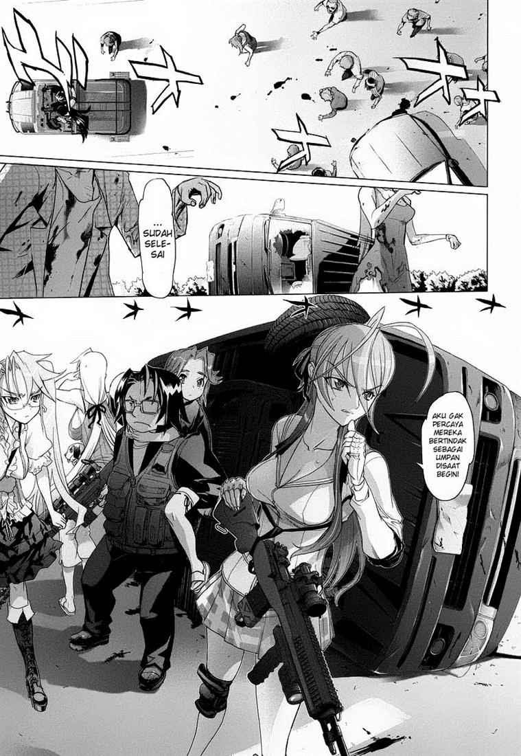 Baca Highschool of the Dead - Chapter 16 halaman 13