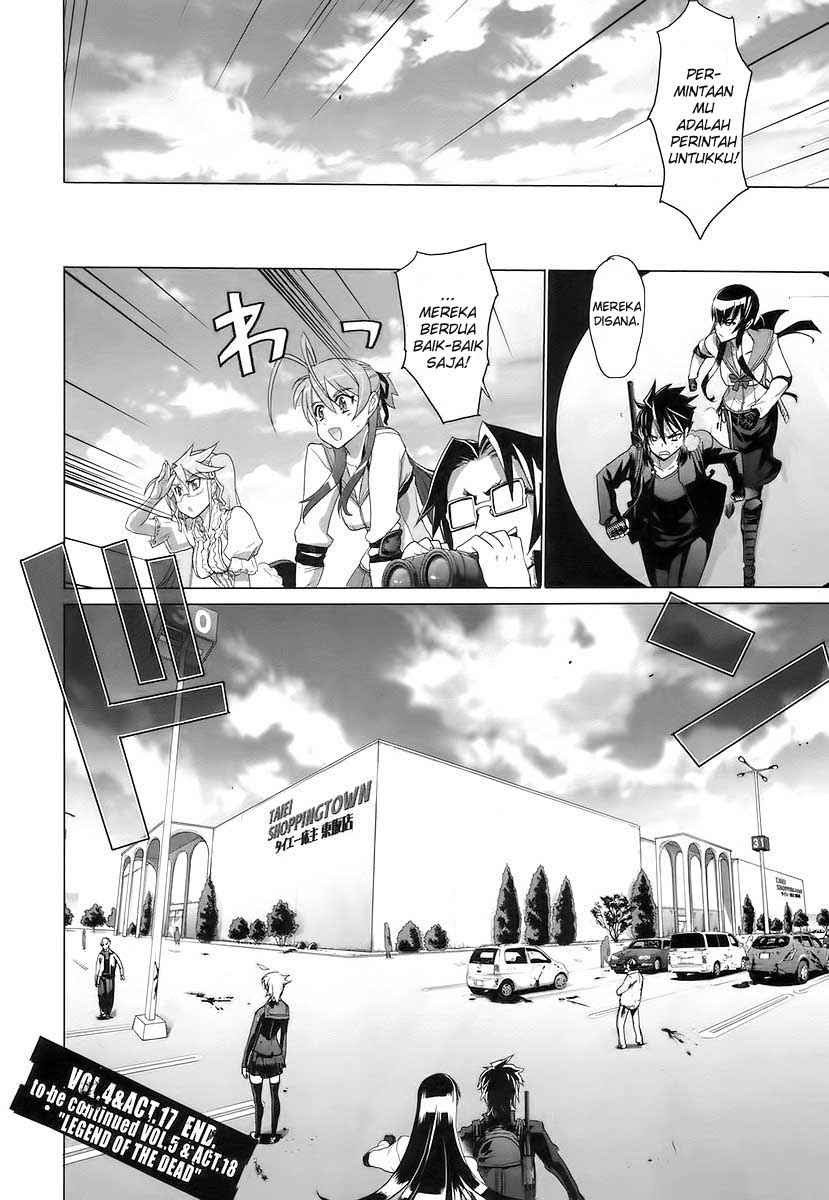 Baca Highschool of the Dead - Chapter 17 halaman 27