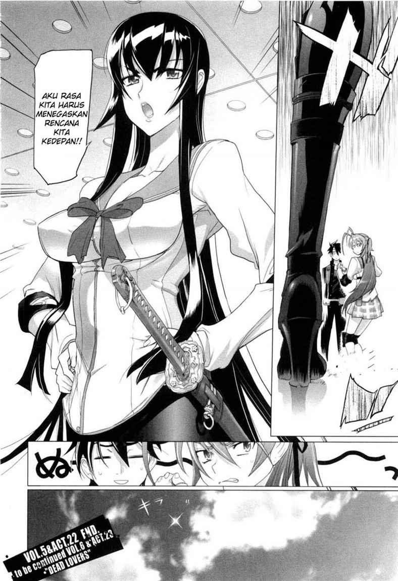Baca Highschool of the Dead - Chapter 22 halaman 21