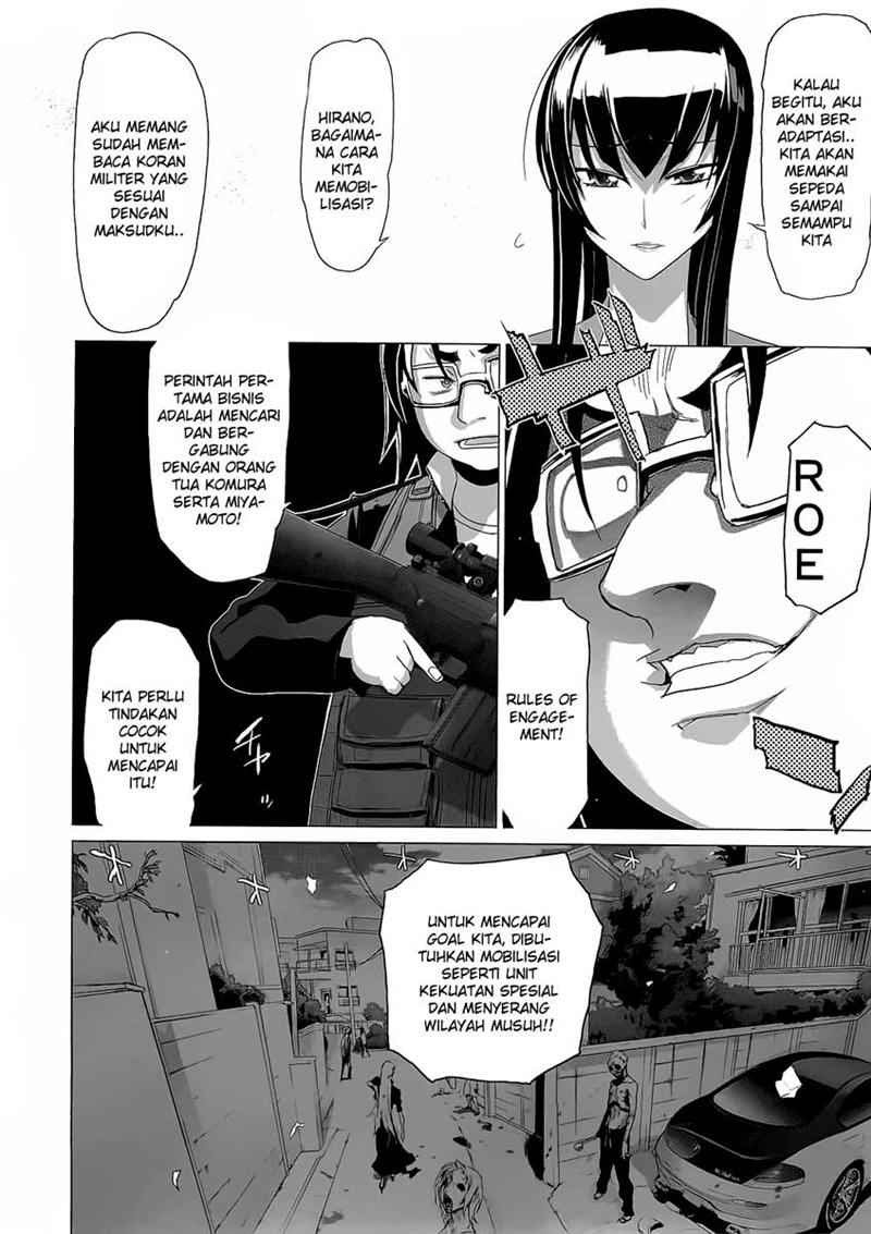 Baca Highschool of the Dead - Chapter 23 halaman 14