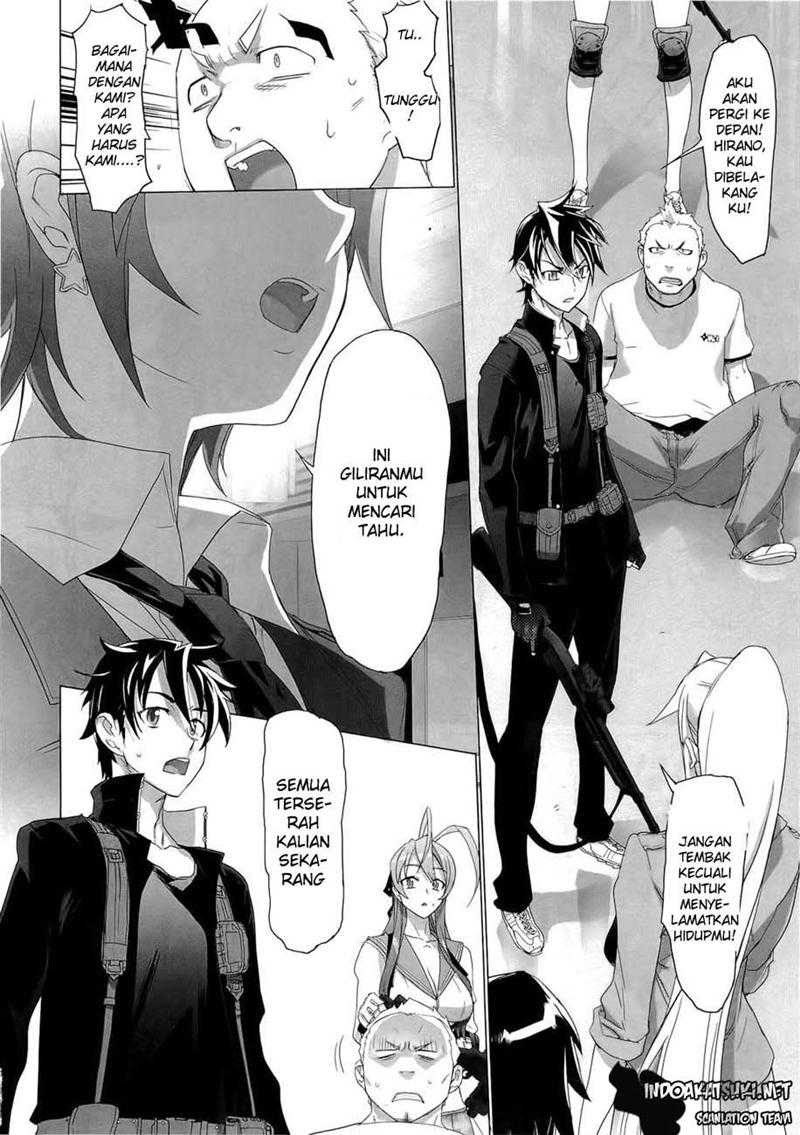Baca Highschool of the Dead - Chapter 24 halaman 33