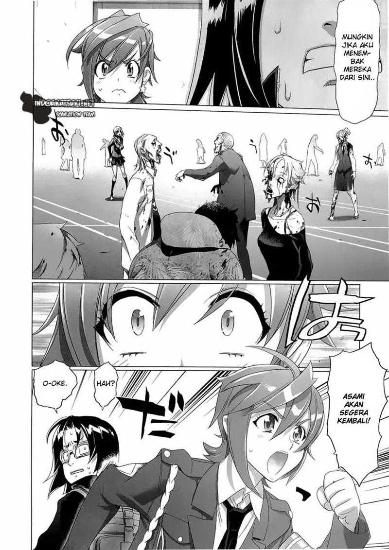 Baca Highschool of the Dead - Chapter 25 halaman 21