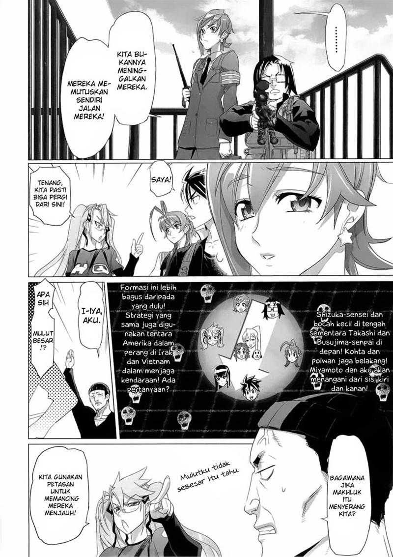 Baca Highschool of the Dead - Chapter 25 halaman 35