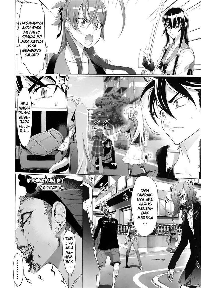 Baca Highschool of the Dead - Chapter 26 halaman 21