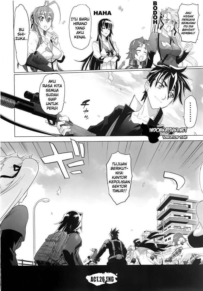 Baca Highschool of the Dead - Chapter 26 halaman 40