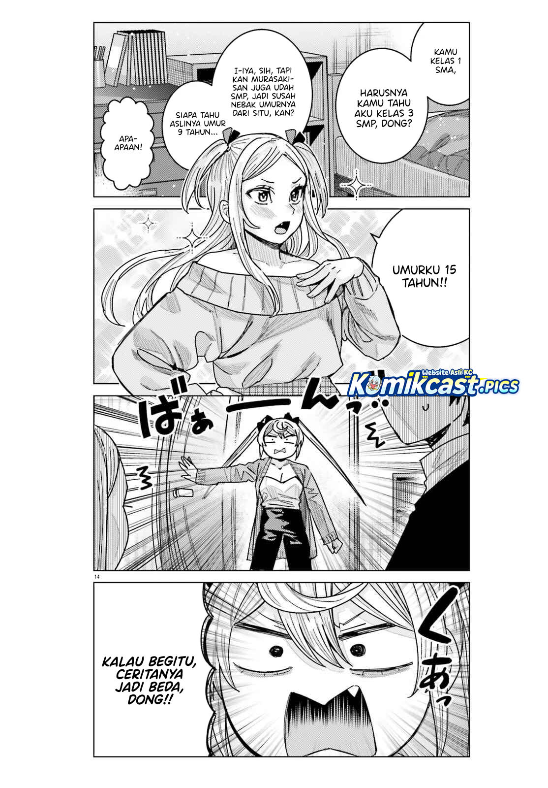 Baca Himegasaki Sakurako wa Kyoumo Fubin Kawaii! Chapter 45 - Halaman 15 Baca Himegasaki Sakurako wa Kyoumo Fubin Kawaii! - Chapter 45 halaman 15