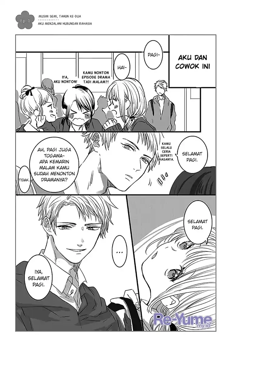 Baca Himitsu no Otsukiai wo Shiteimasu - Chapter 01 halaman 2