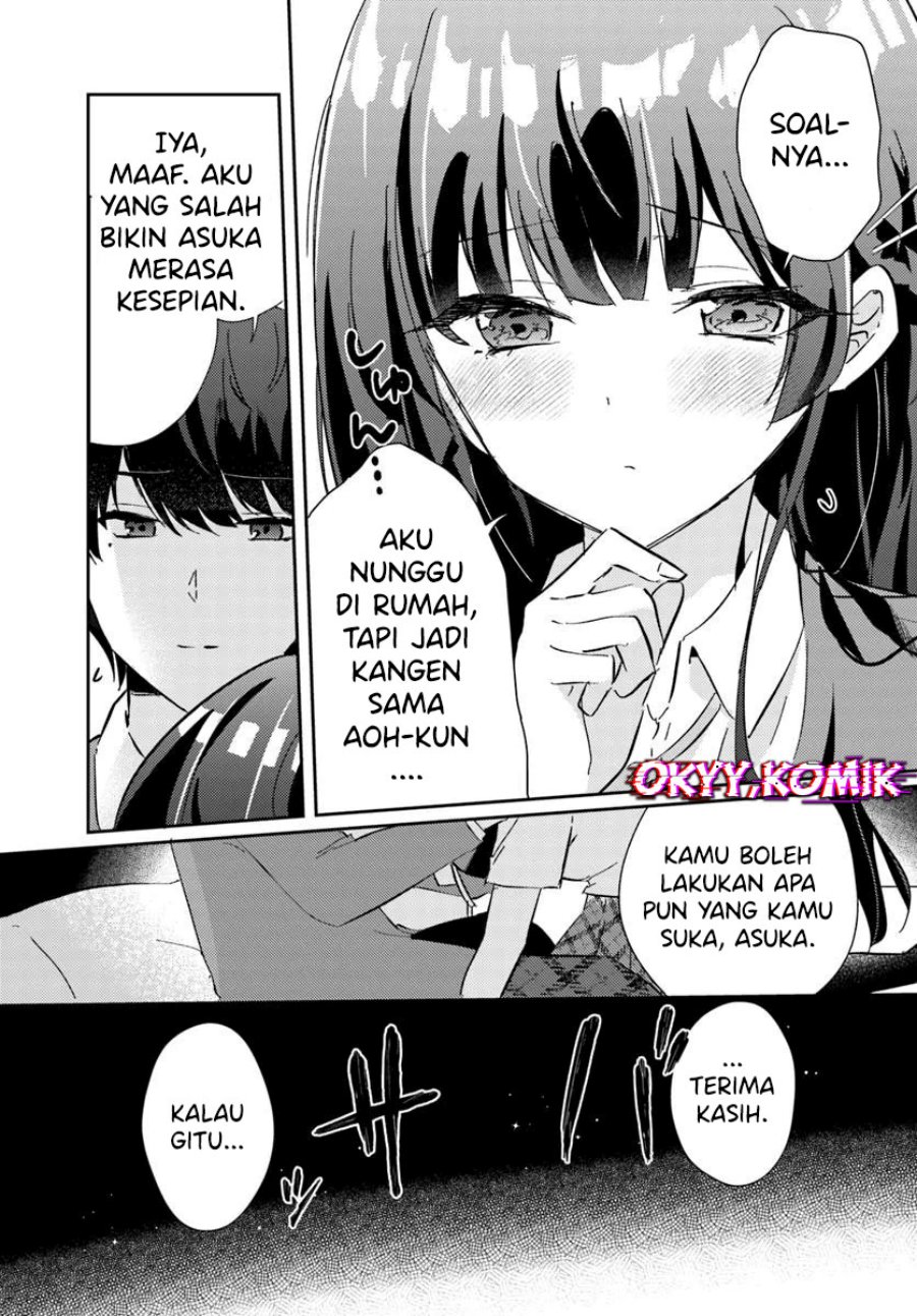 Honmono no Kanojo ni Shitakunaru Made, Watashi de Tameshite Ii yo. Chapter 03 page 34