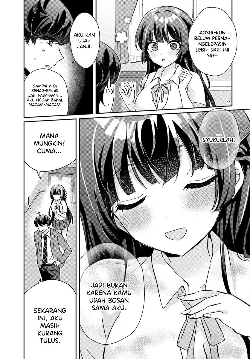 Honmono no Kanojo ni Shitakunaru Made, Watashi de Tameshite Ii yo. Chapter 04 page 14