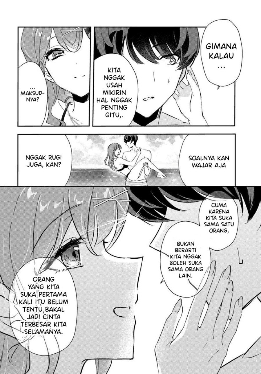 Honmono no Kanojo ni Shitakunaru Made, Watashi de Tameshite Ii yo. Chapter 07 page 44
