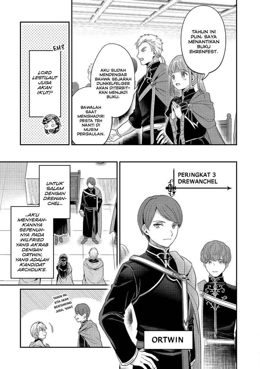 Baca Honzuki no Gekokujou: Shisho ni Naru Tame ni wa Shudan o Erandeiraremasen—Dai 5-bu: Todaeta Chishiki wo Tsunageyou! - Chapter 02 halaman 22