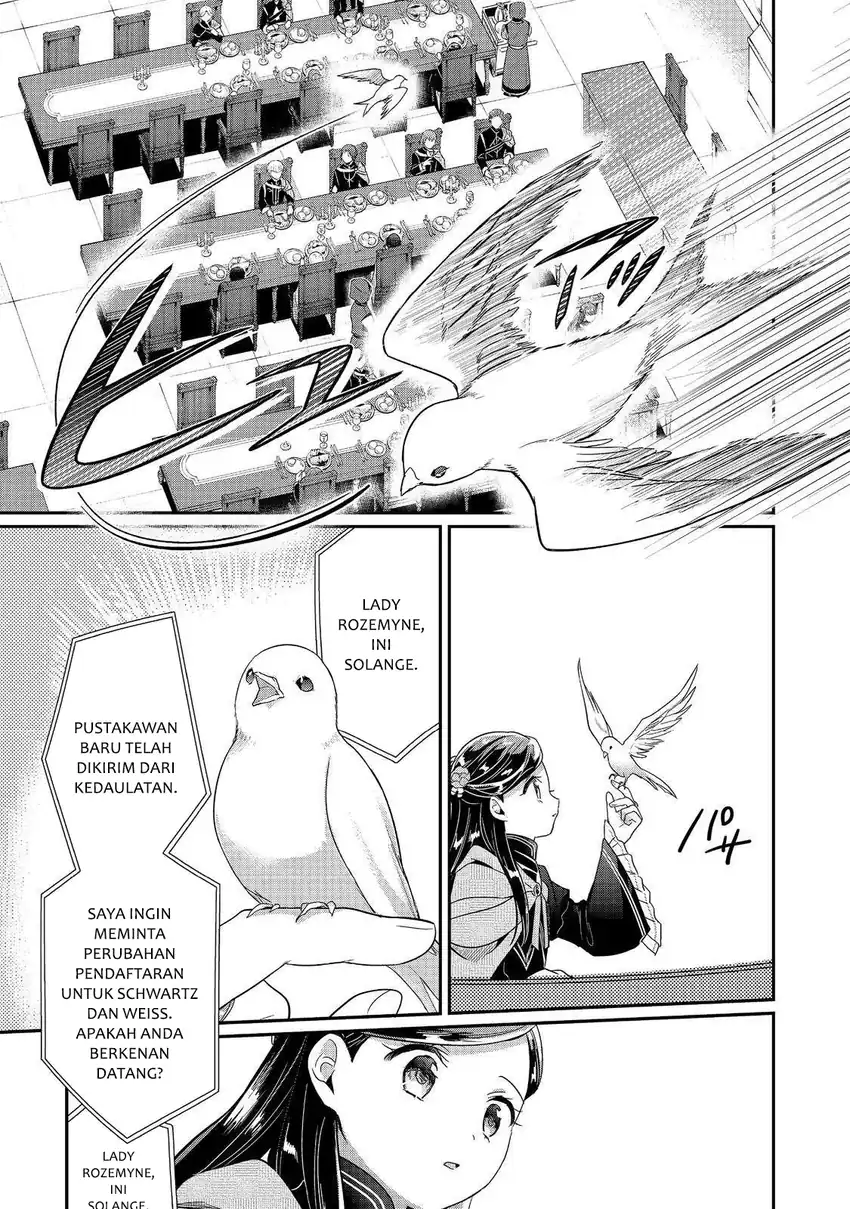 Baca Honzuki no Gekokujou: Shisho ni Naru Tame ni wa Shudan o Erandeiraremasen—Dai 5-bu: Todaeta Chishiki wo Tsunageyou! - Chapter 3 halaman 13