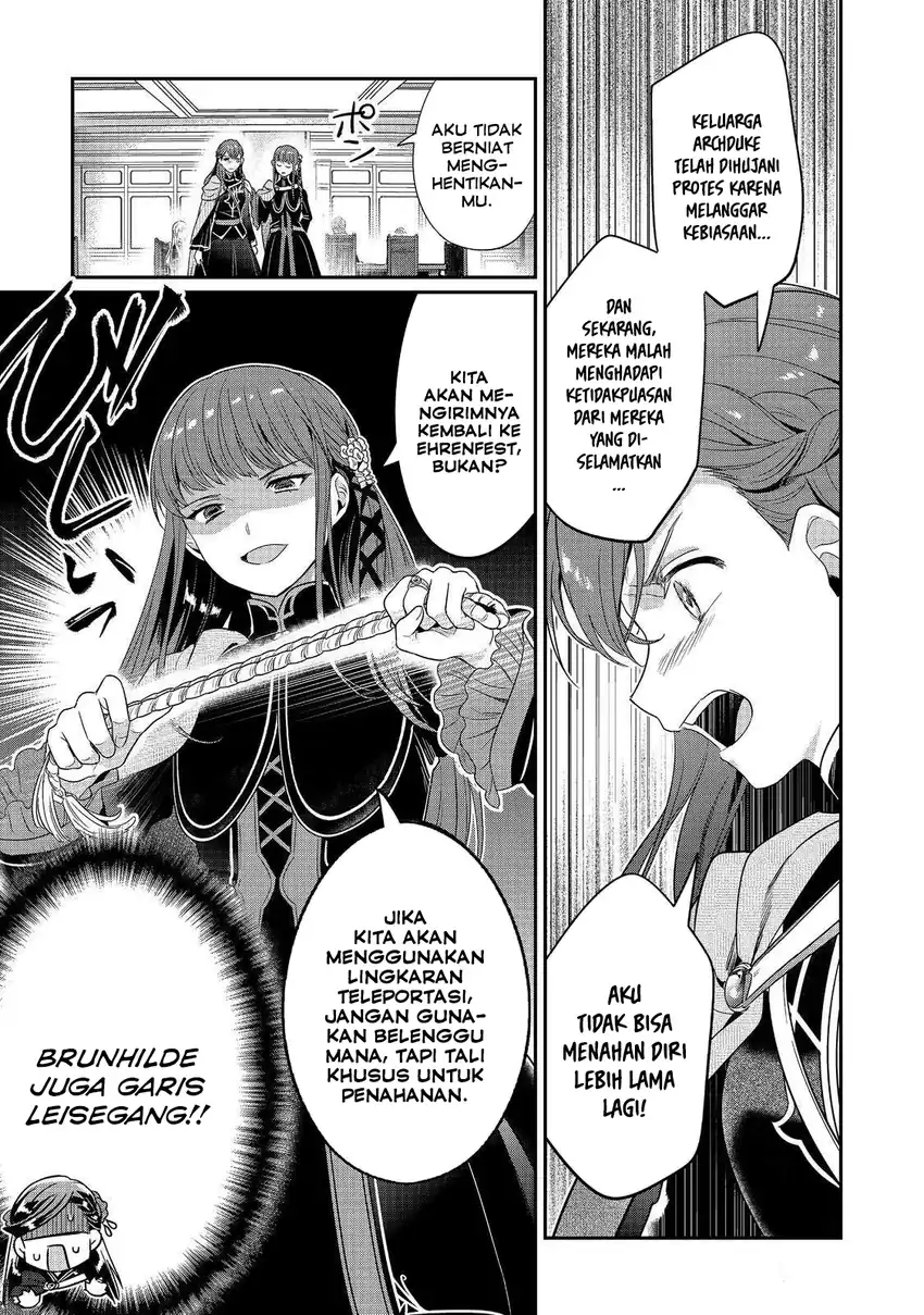 Baca Honzuki no Gekokujou: Shisho ni Naru Tame ni wa Shudan o Erandeiraremasen—Dai 5-bu: Todaeta Chishiki wo Tsunageyou! - Chapter 3 halaman 7