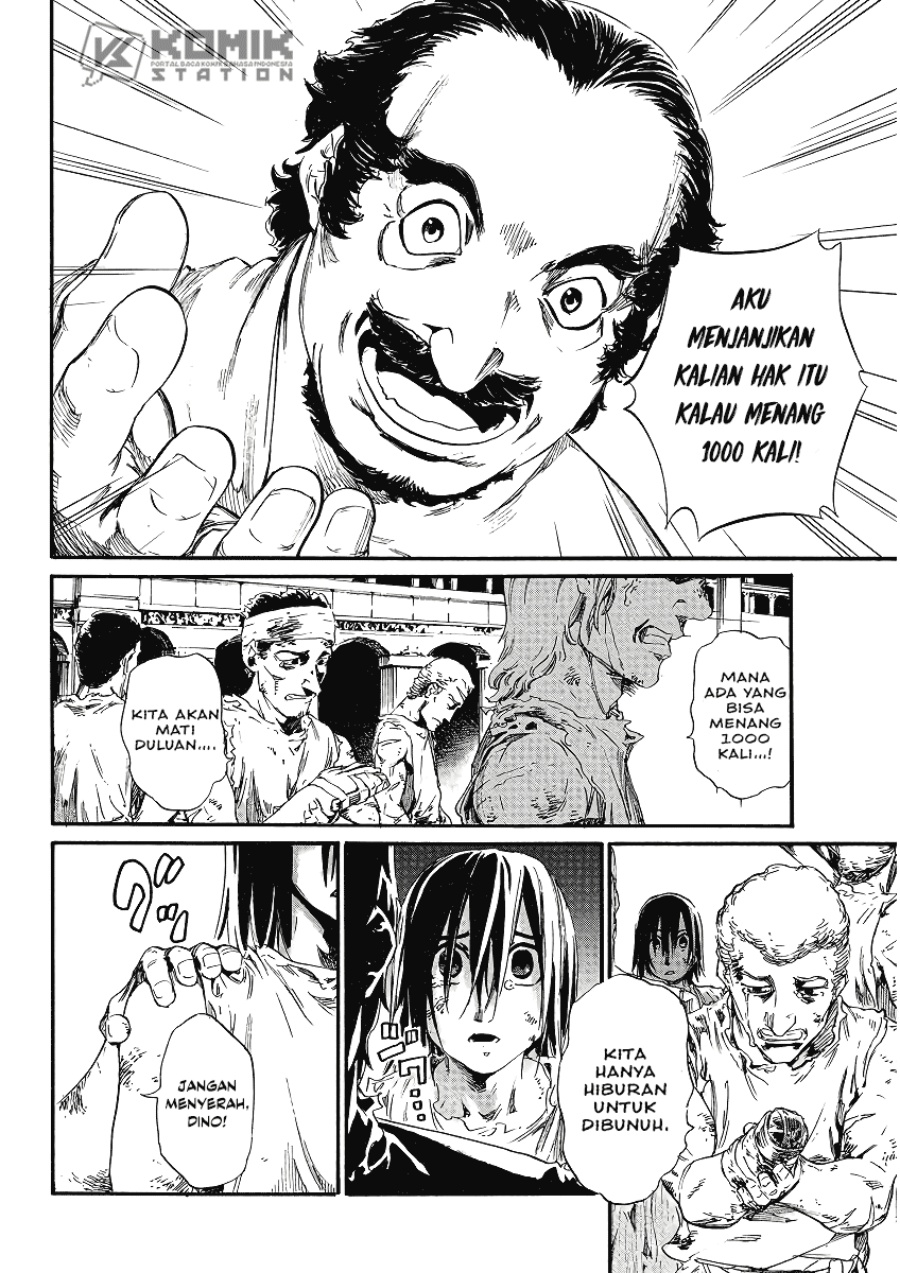 Baca Horyo Eiyuu: Sute koma ni sareta Kendo wa Tekikoku de Nariagaru - Chapter 01 halaman 11