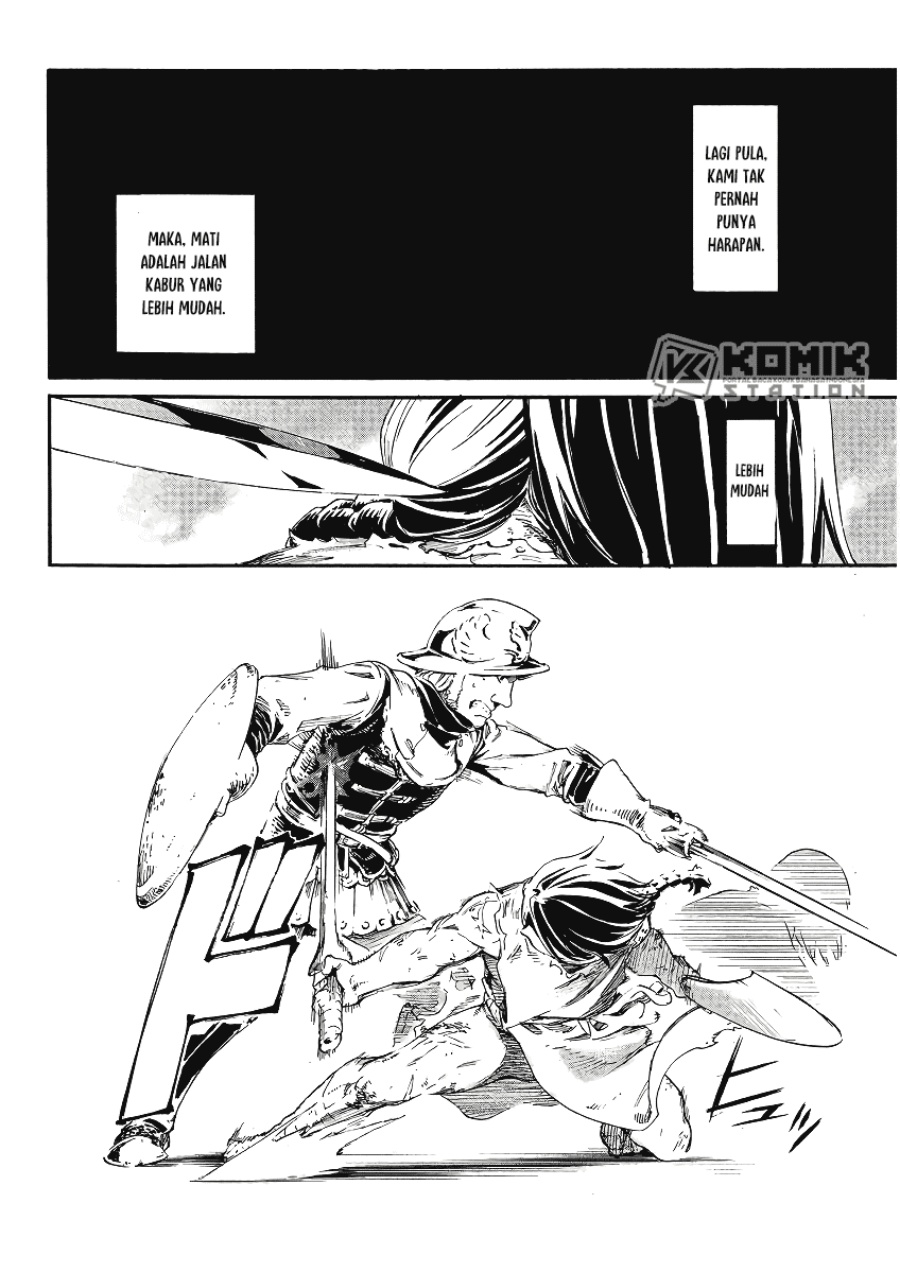 Baca Horyo Eiyuu: Sute koma ni sareta Kendo wa Tekikoku de Nariagaru - Chapter 01 halaman 27