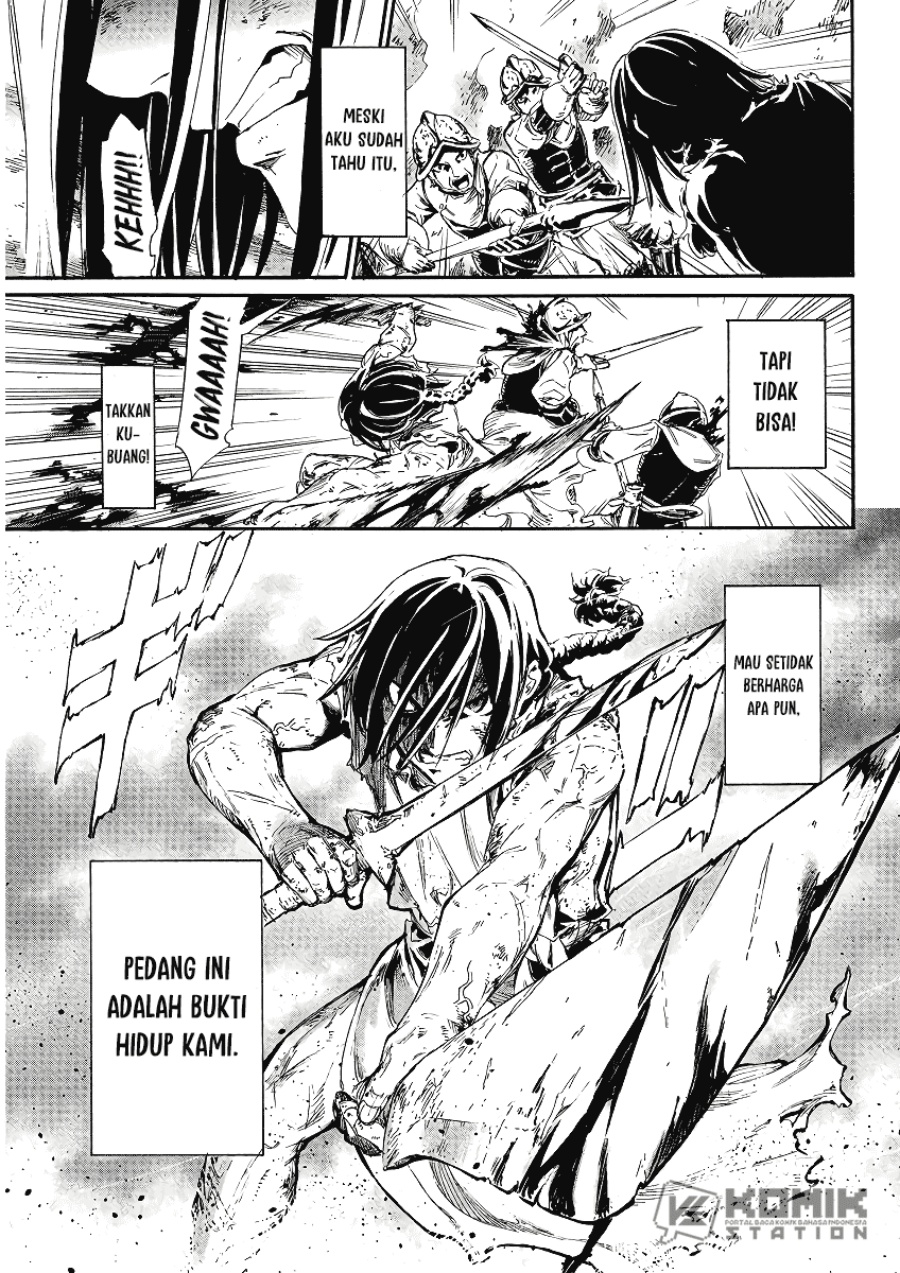 Baca Horyo Eiyuu: Sute koma ni sareta Kendo wa Tekikoku de Nariagaru - Chapter 01 halaman 28