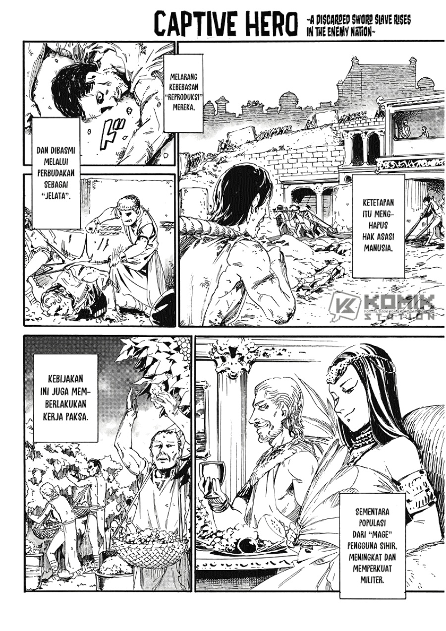 Baca Horyo Eiyuu: Sute koma ni sareta Kendo wa Tekikoku de Nariagaru - Chapter 01 halaman 7