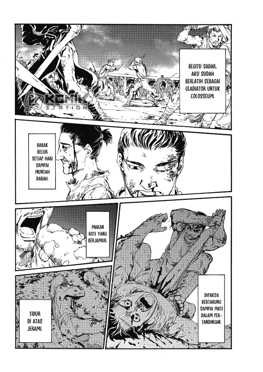 Baca Horyo Eiyuu: Sute koma ni sareta Kendo wa Tekikoku de Nariagaru - Chapter 01 halaman 9