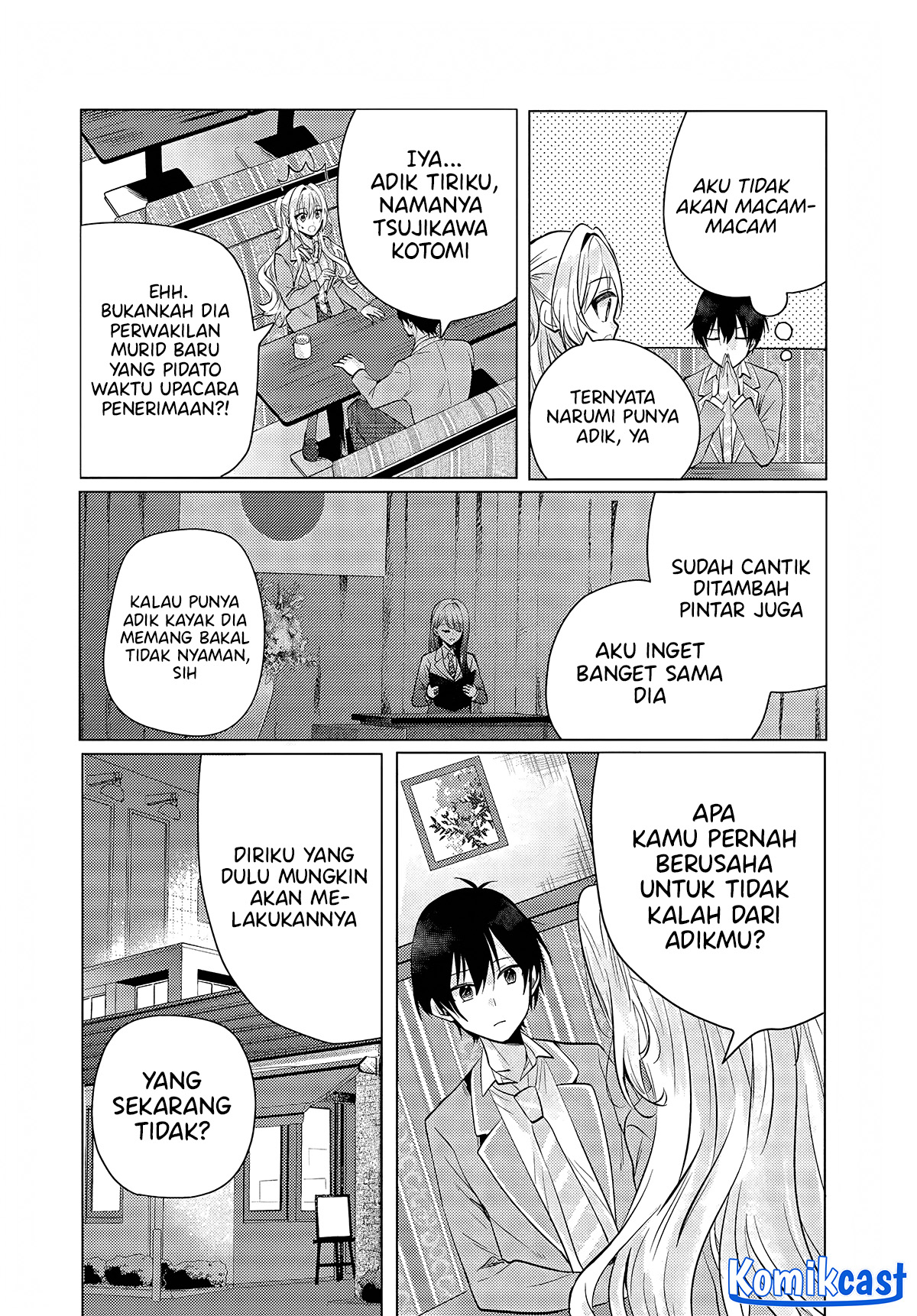 Houkago, Famiresu de, Kurasu no Ano Ko to Chapter 04 page 34