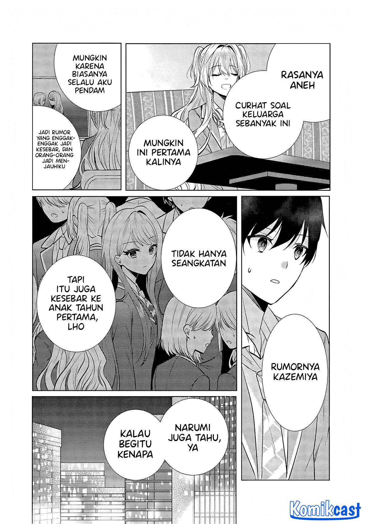 Houkago, Famiresu de, Kurasu no Ano Ko to Chapter 04 page 18
