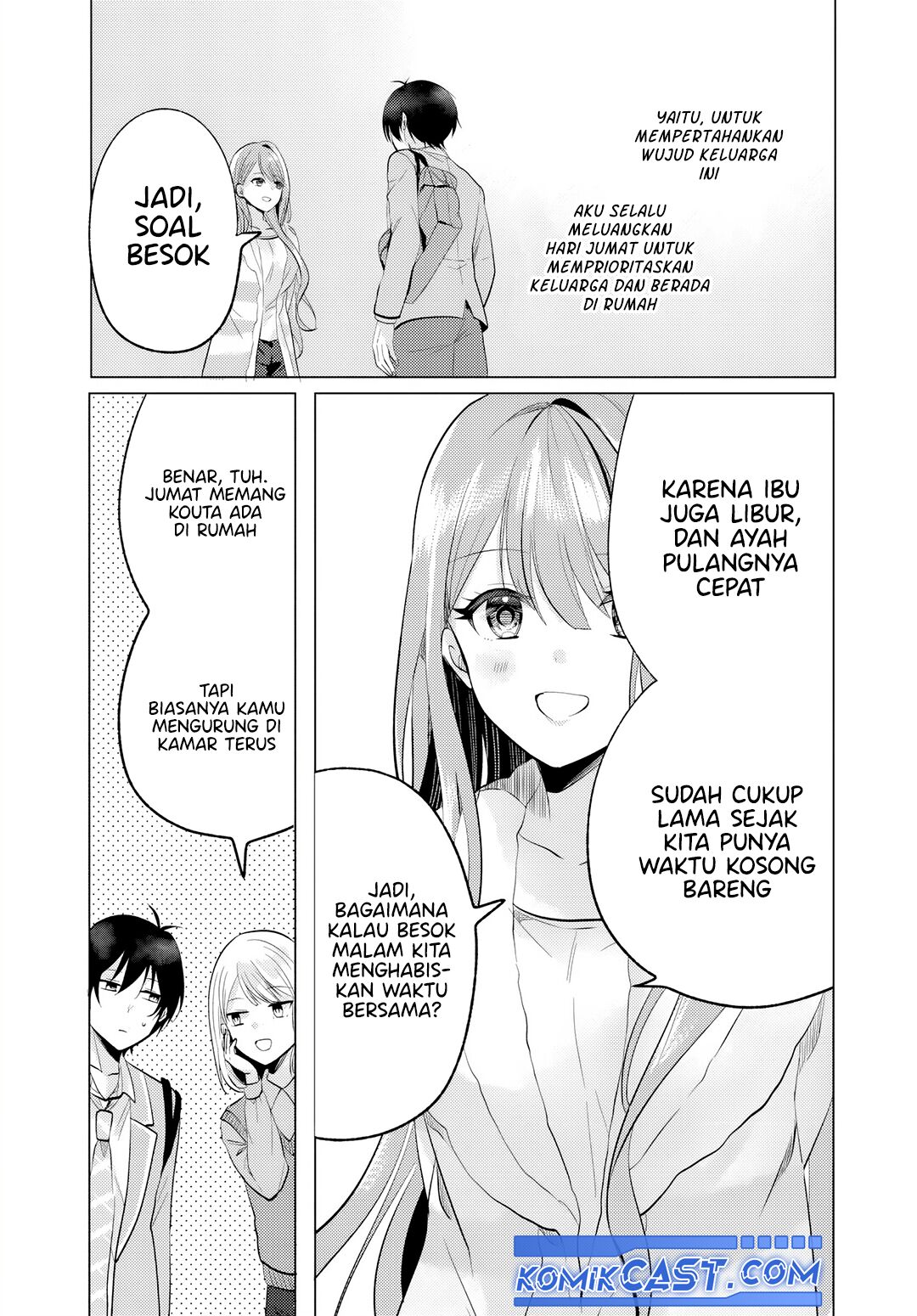 Houkago, Famiresu de, Kurasu no Ano Ko to Chapter 05.1 page 24