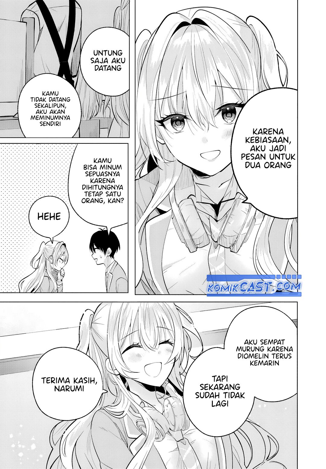 Houkago, Famiresu de, Kurasu no Ano Ko to Chapter 05.2 page 12