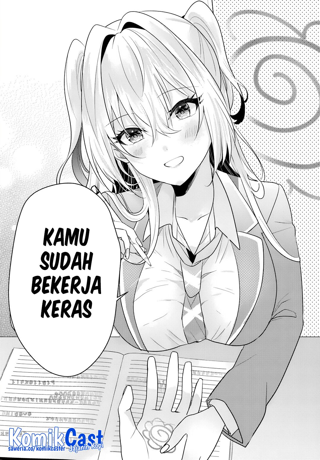 Houkago, Famiresu de, Kurasu no Ano Ko to Chapter 06.1 page 22