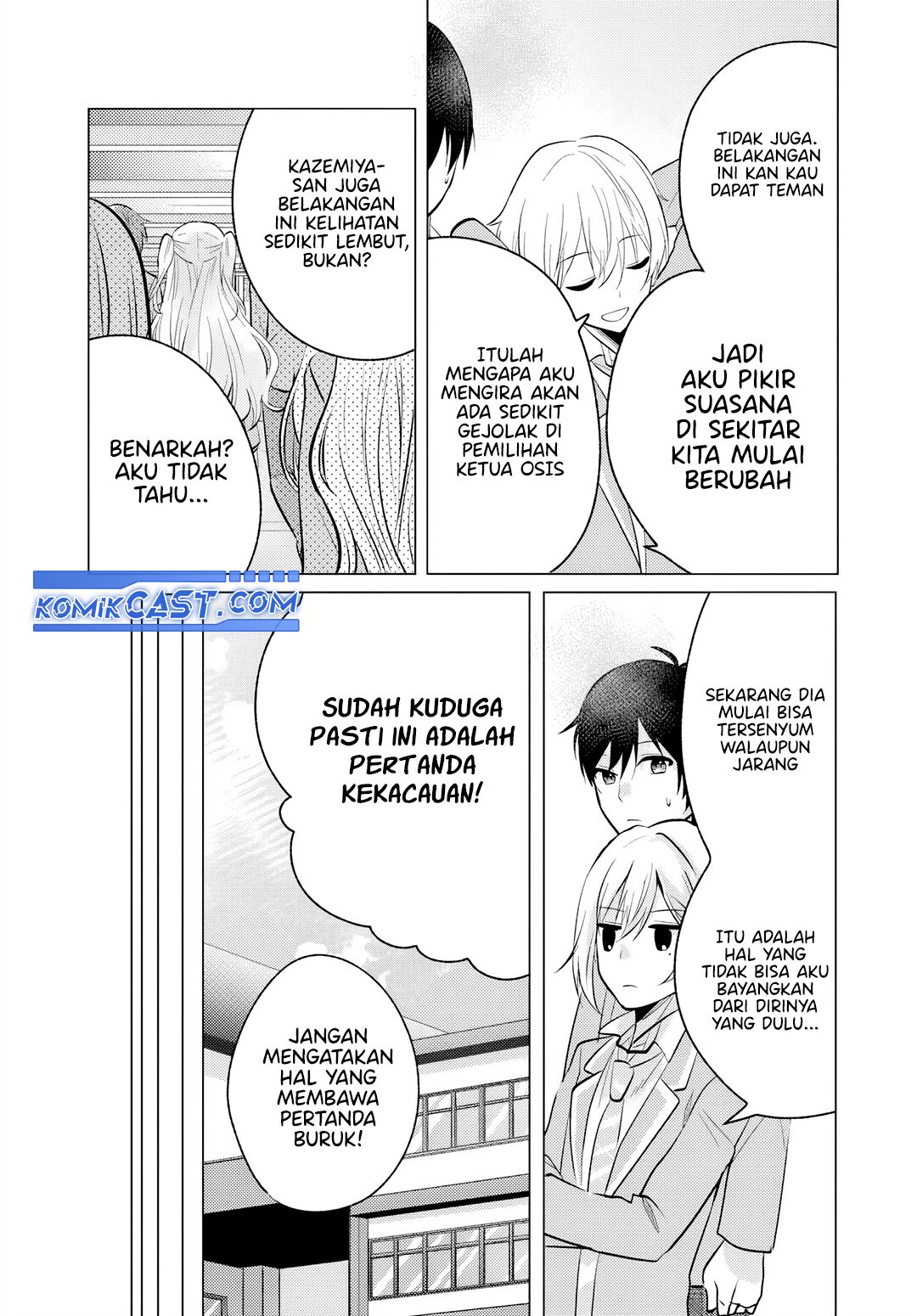 Houkago, Famiresu de, Kurasu no Ano Ko to Chapter 06.1 page 8