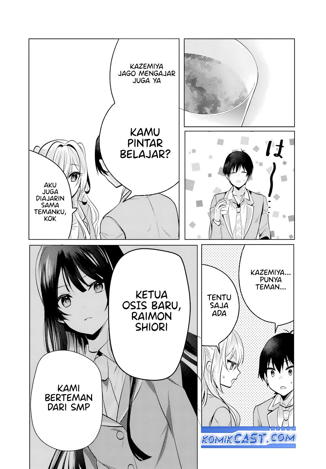 Houkago, Famiresu de, Kurasu no Ano Ko to Chapter 06.1 page 14