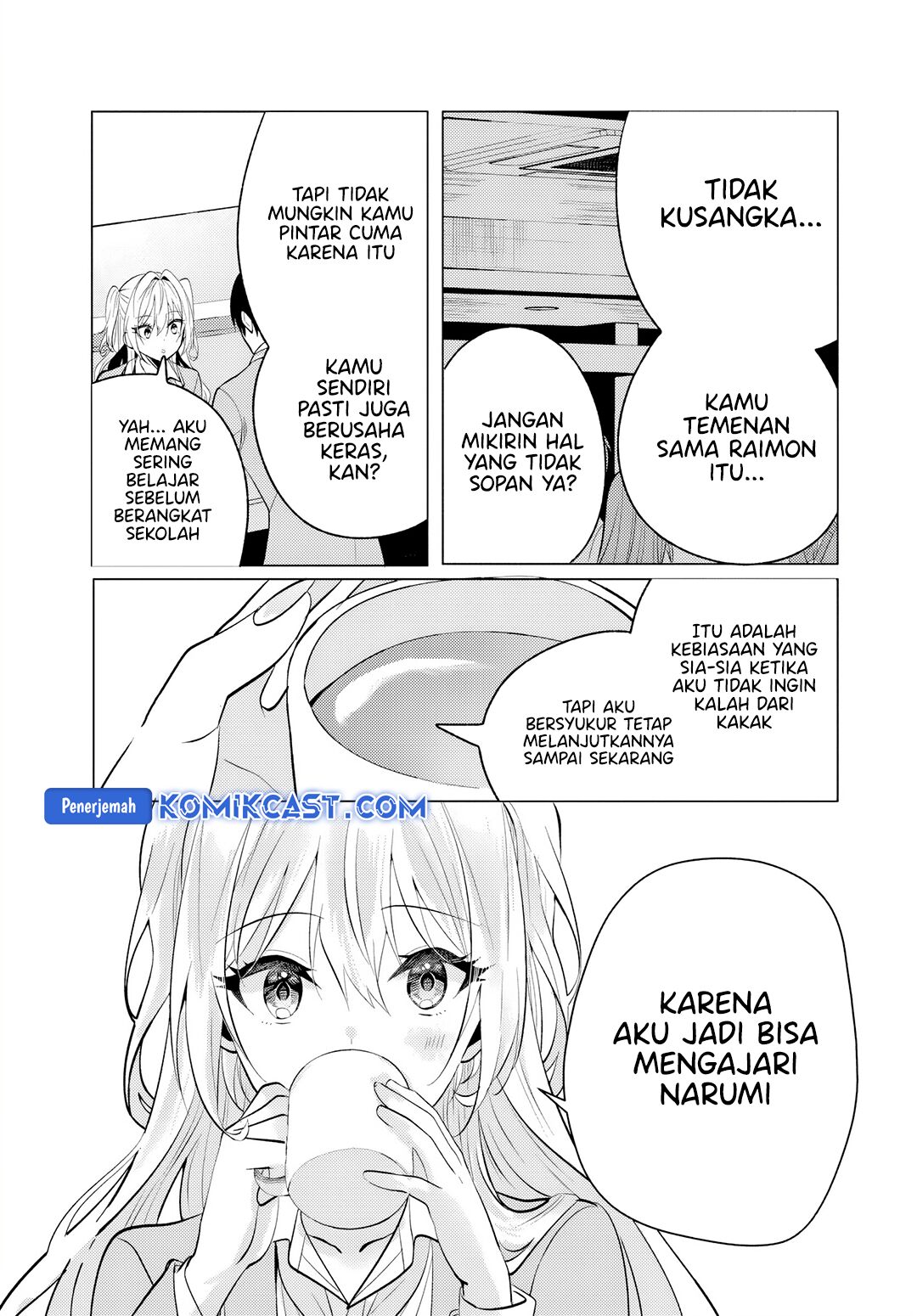 Houkago, Famiresu de, Kurasu no Ano Ko to Chapter 06.1 page 16