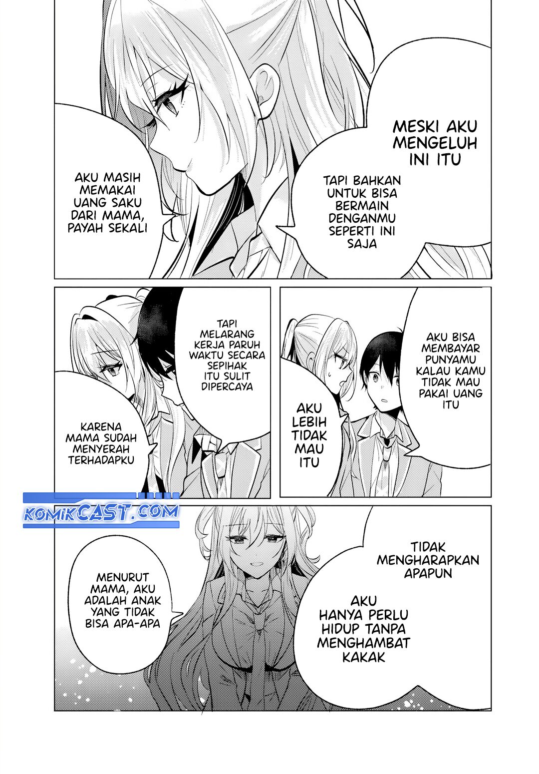 Houkago, Famiresu de, Kurasu no Ano Ko to Chapter 06.2 page 16