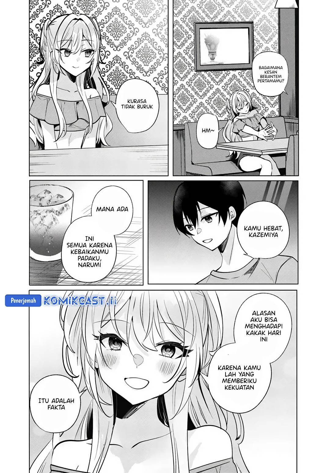 Houkago, Famiresu de, Kurasu no Ano Ko to Chapter 10 page 58