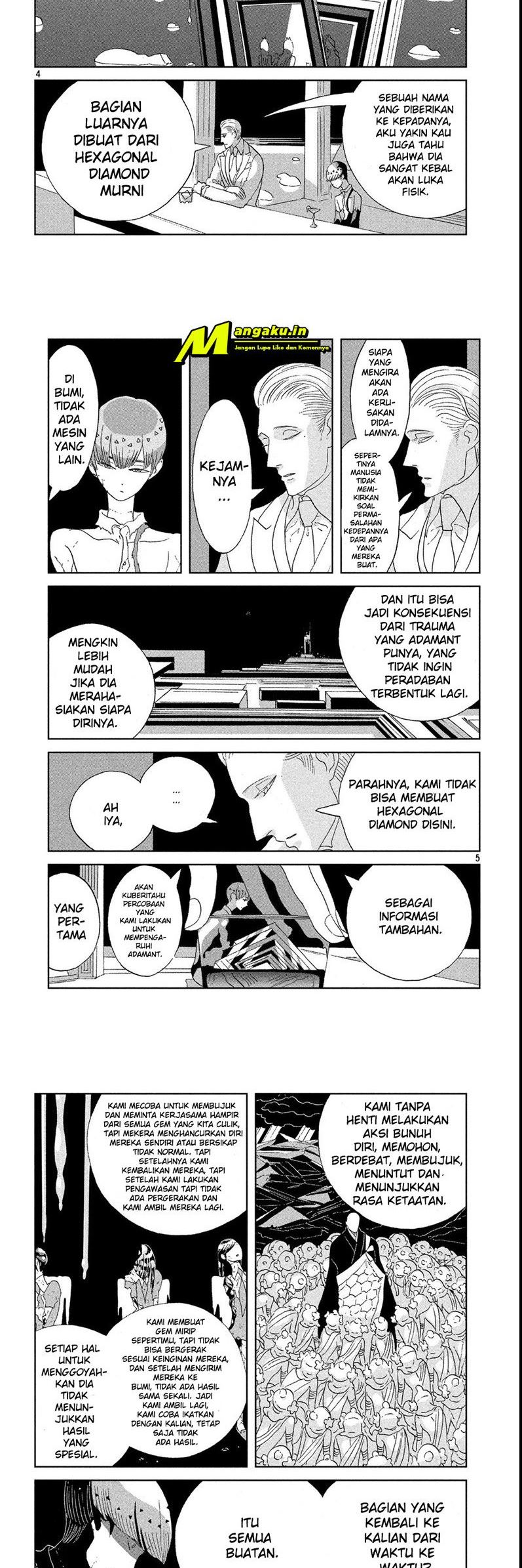 Houseki no Kuni Bahasa Indonesia Chapter 55