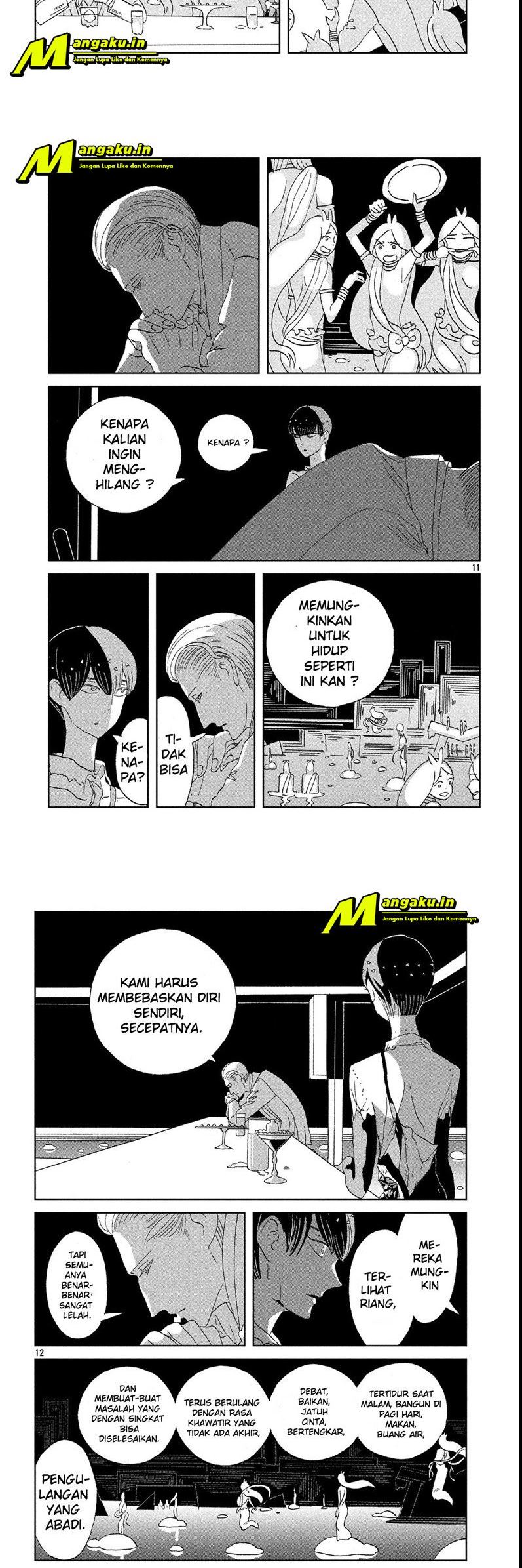 Houseki no Kuni Bahasa Indonesia Chapter 55