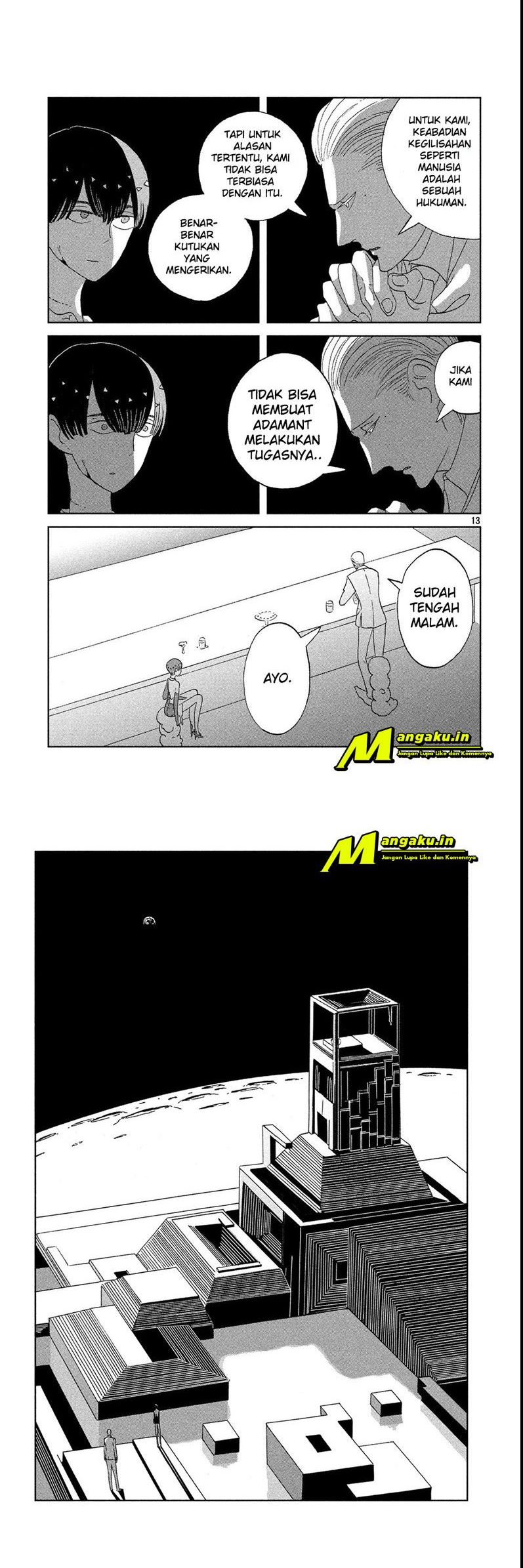 Houseki no Kuni Bahasa Indonesia Chapter 55