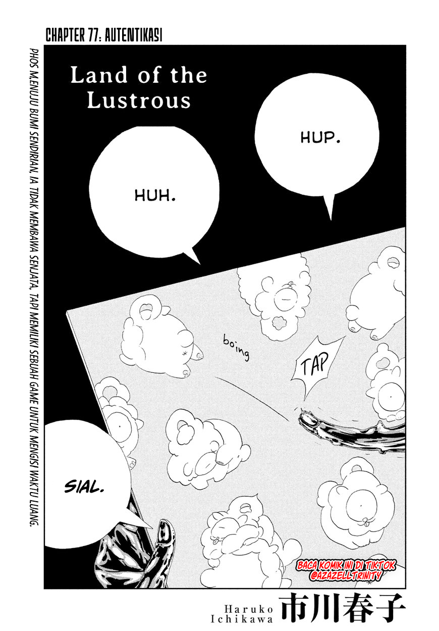 Baca Houseki no Kuni - Chapter 77 halaman 2